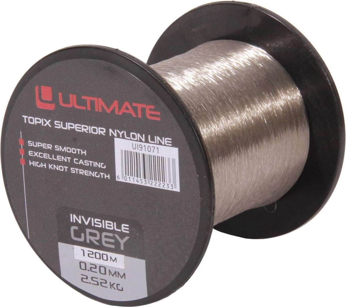 Ultimate Topix nylon invisible grey 1200m 0