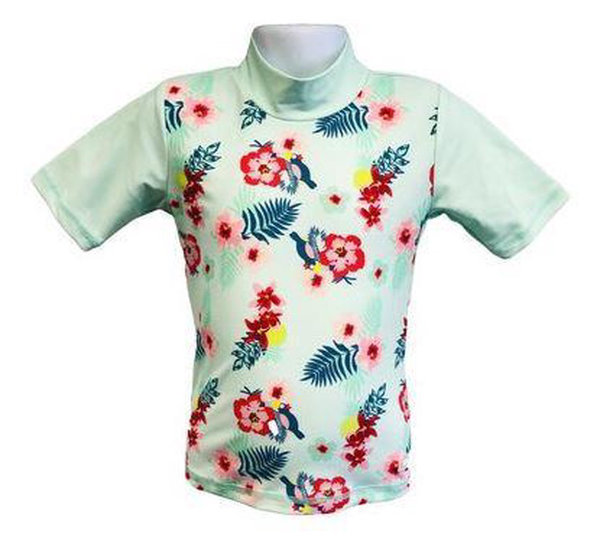 Banz Short Sleeve Mint Floral Uv-werend Maat 92