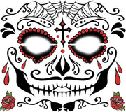 Dia de los Muertos neptatoeage voor volwassenen - Schmink