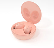 LEDWOOD - bluetooth oortjes -  – earbuds - S9 TWS BT 5.0 - draadloos opladen - Induction charge - Roze