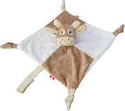 Steff - Swissy - koe - knuffeldoek 25x25 cm