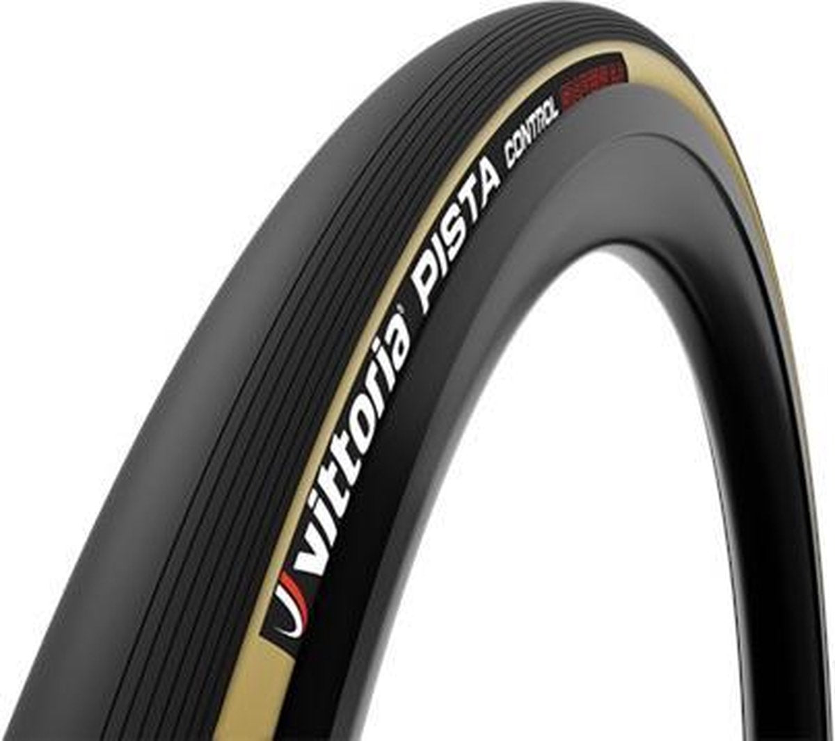 Vittoria Buitenband Pista Control 28 X 7/8 (23-622) Zwart/beige