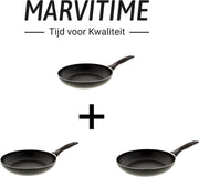 Super Luxe Stevige Basic Koekenpan Set/Keuken/Koken/Eten/Thuis/