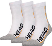 Head - Heren - 3-Pack Performance Short Crew  - Wit - 35-38