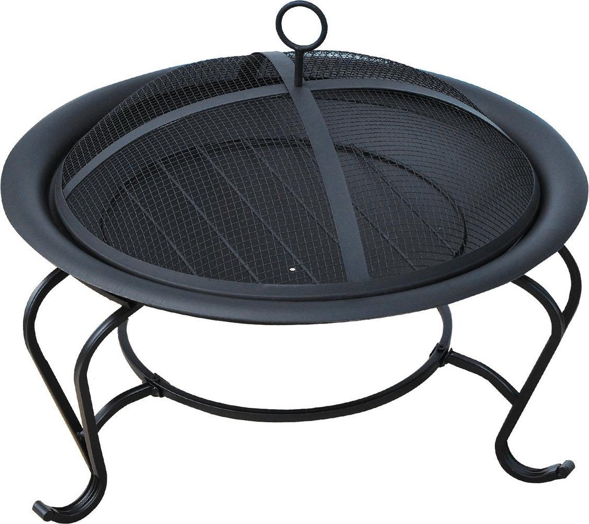 Vuurkorf met vonkenbescherming - Vuurschaal - Vuurkorven voor buiten - Terrashaard - Vuurschaal - BBQ