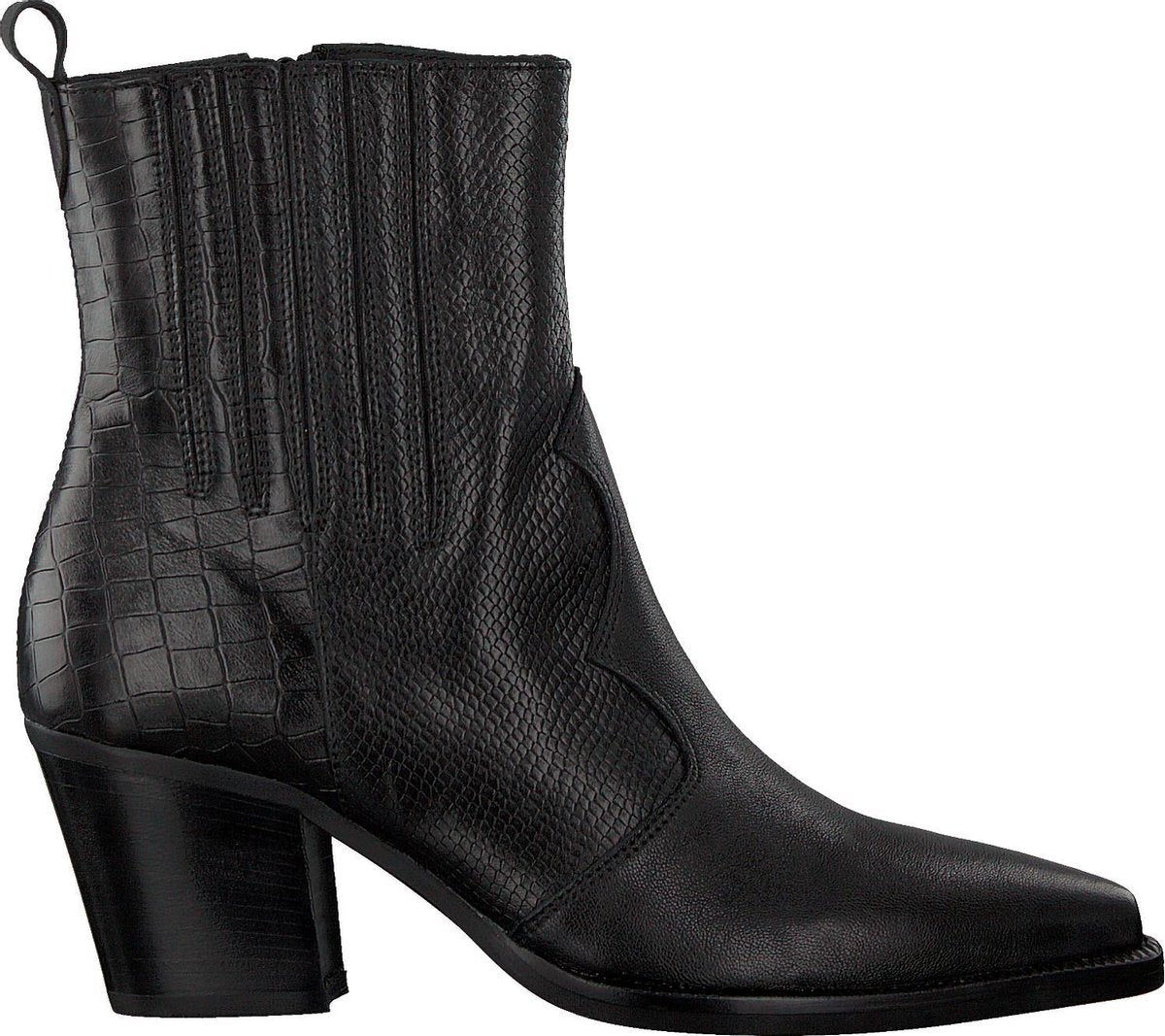 Roberto d'Angelo Lisa Enkellaarsjes - Enkelboots - Dames - Zwart - Maat 37+