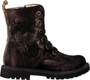 Shoesme Tank Meisjes Laarzen - Paars metallic - Maat 26