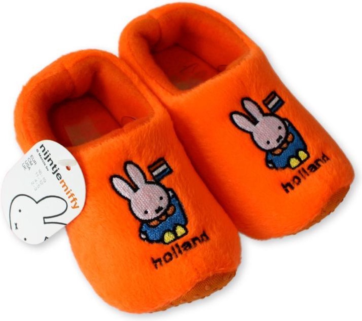 Nijntje Klomppantoffel Oranje Maat.  36-38