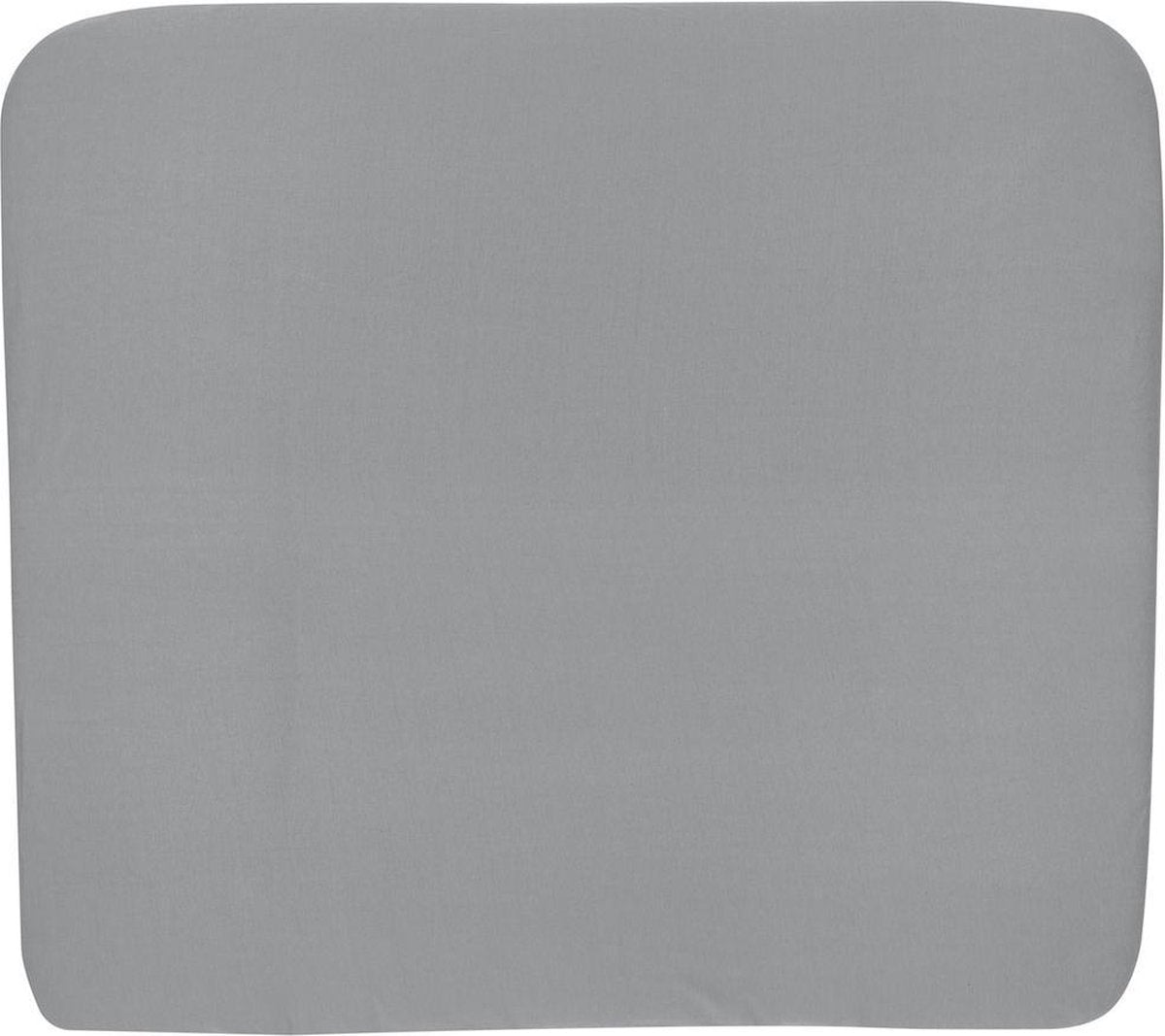 Meyco aankleedkussenhoes 3K Basic jersey - grijs - 85x75 cm