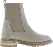 Tango | Cate 17-b beige suede chelsea boot - natural sole | Maat: 41