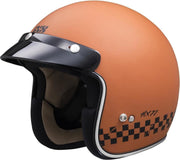 IXS HX 77 2.0 race jethelm | Mat oranje | Maat L