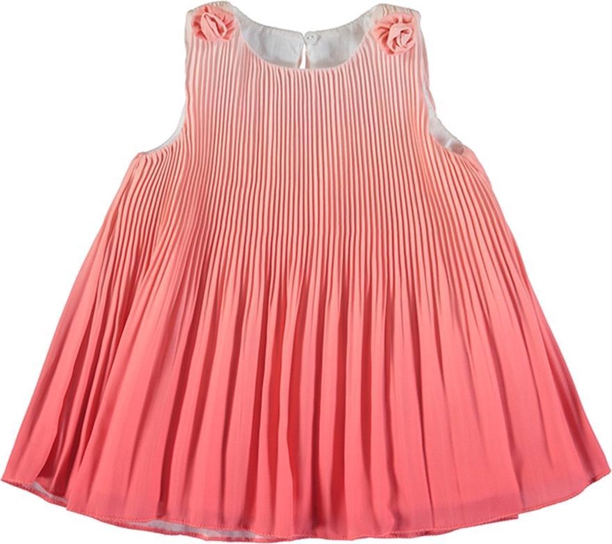 Mayoral Kleedje coral plissée 68