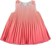 Mayoral Kleedje coral plissée 68