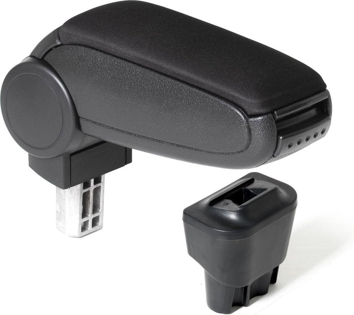 Armsteun zwart stof - geschikt voor VW Caddy 2003-2018. Caddy vanaf 2018 en Touran 2003-2015