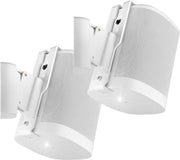 Cavus CMSOW 2x Muurbeugel geschikt voor Sonos One / One SL - Ophangbeugel draaibaar en kantelbaar - 2 stuks - Wit
