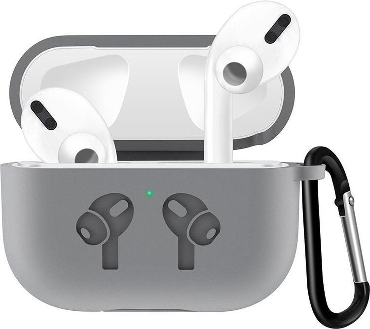 Case Cover Voor Apple Airpods Pro- Grijs Watchbands-shop.nl