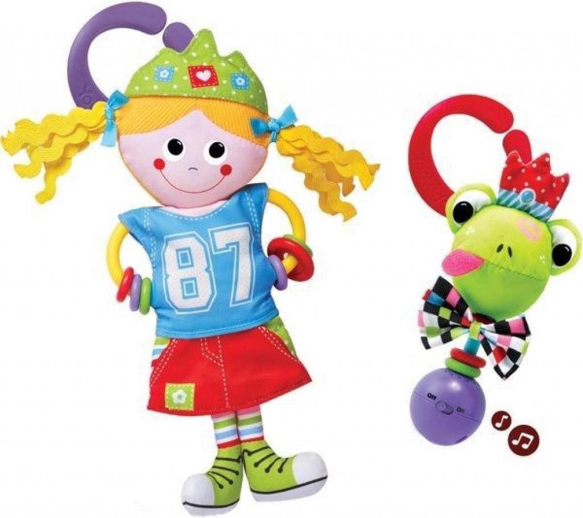 Yookidoo Rammelaar - One Size - Rattle Play Set - Freestyle Princess