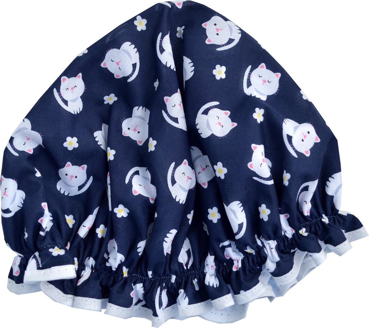 Vagabond Traditionele Engelse Douchemuts - Cats Navy