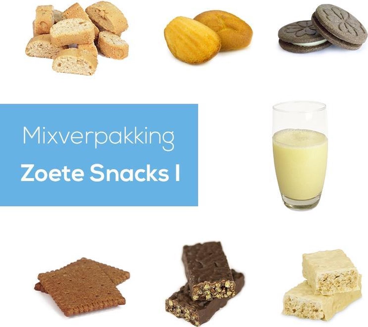 Protiplan | Zoete Snacks Mixverpakking I | 7 porties  | Low Carb Cake | Eiwitrijk   | Eiwitrepen | Koolhydraatarme sportvoeding | Afslanken met proteïne repen | Snel afvallen zonder hongergevoel!