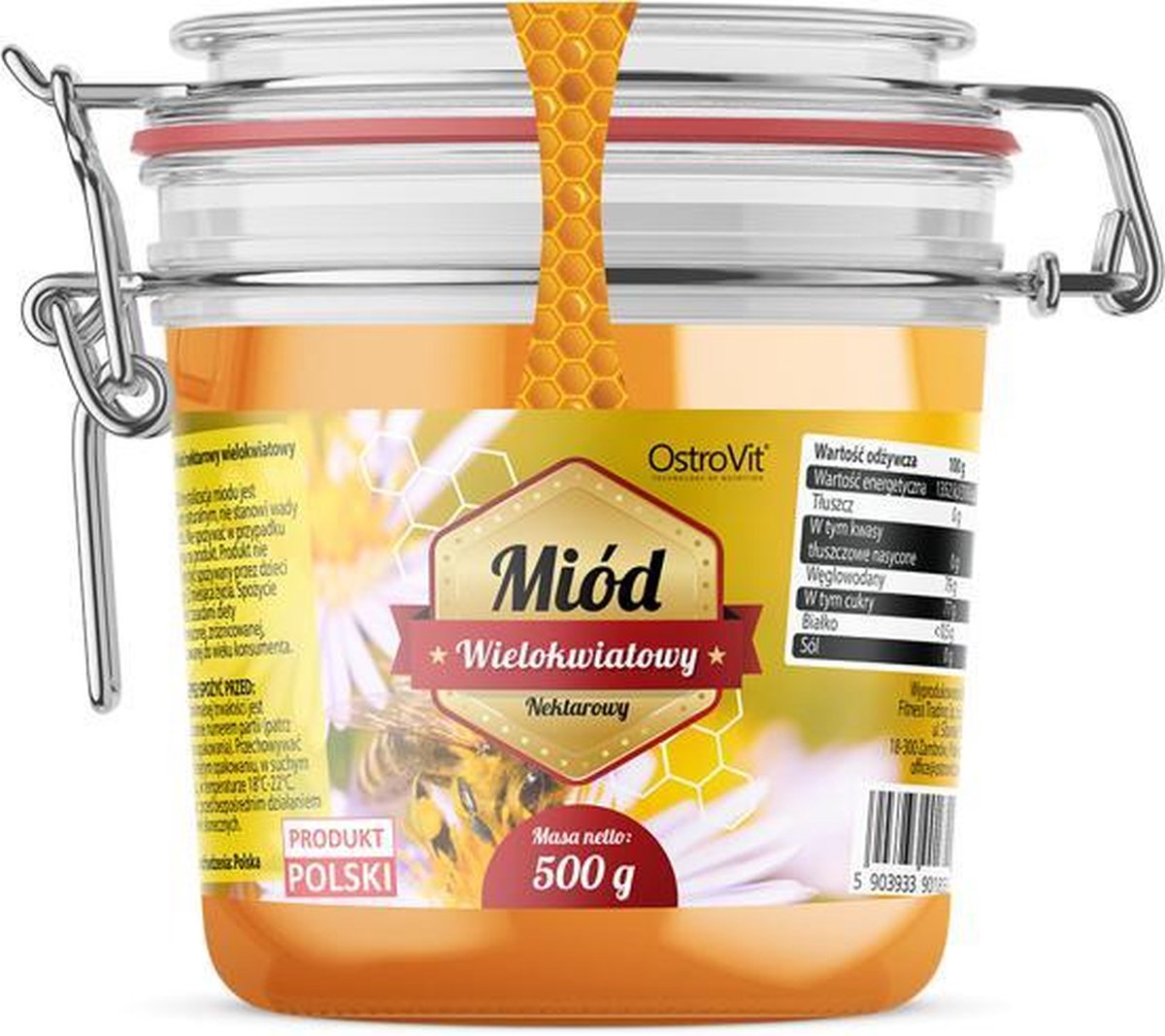 Multiflower Honey 500g OstroVit
