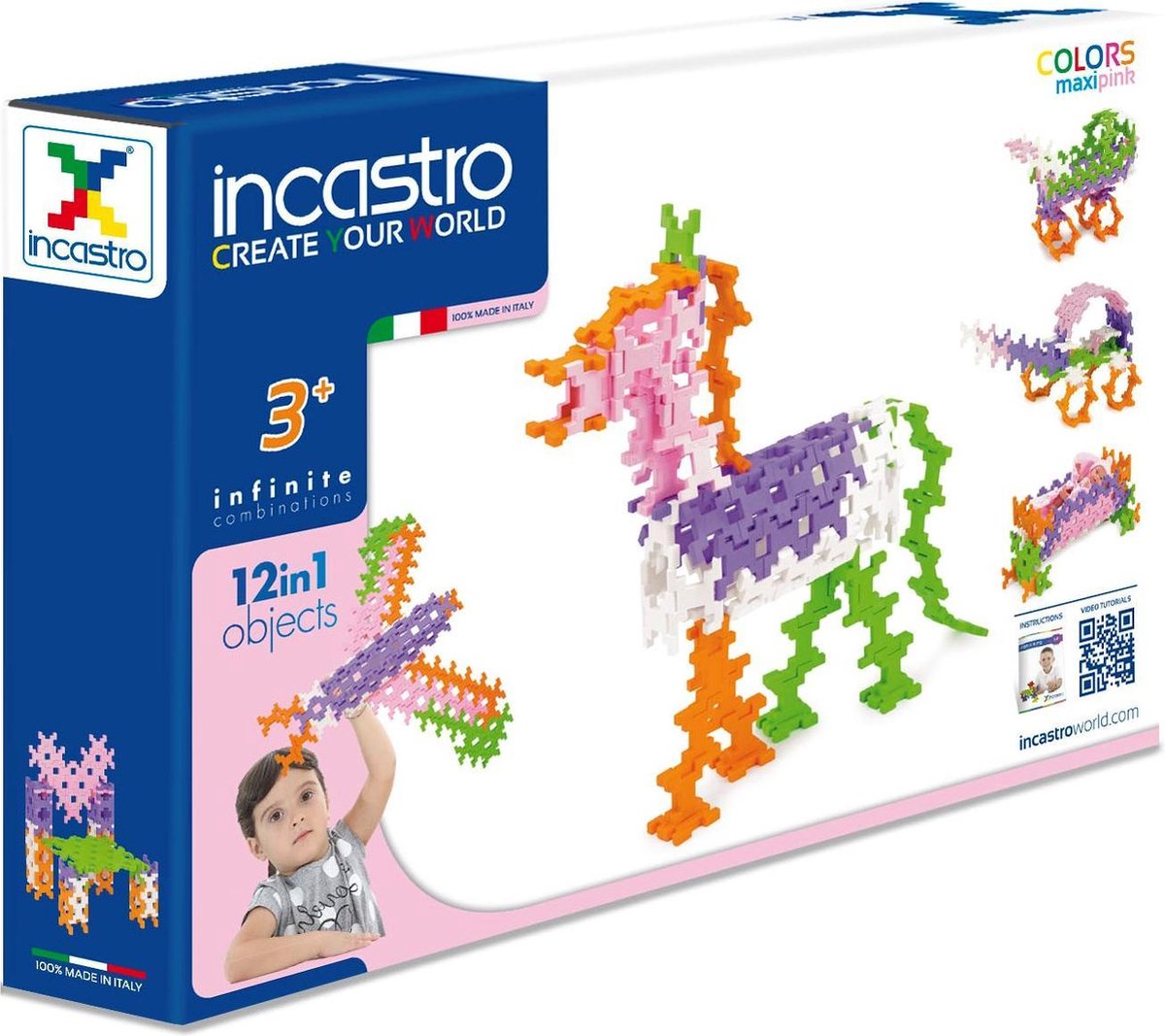 Incastro Infinite Combinations - Pink Maxi Set
