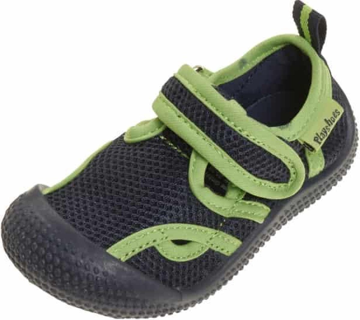 Playshoes Waterschoenen Aqua Uv-werend Junior Navy/groen Mt 20/21