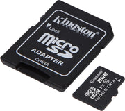 Kingston  Micro SD UHS-I 8GB 8GB Micro SD UHS-I Class 10