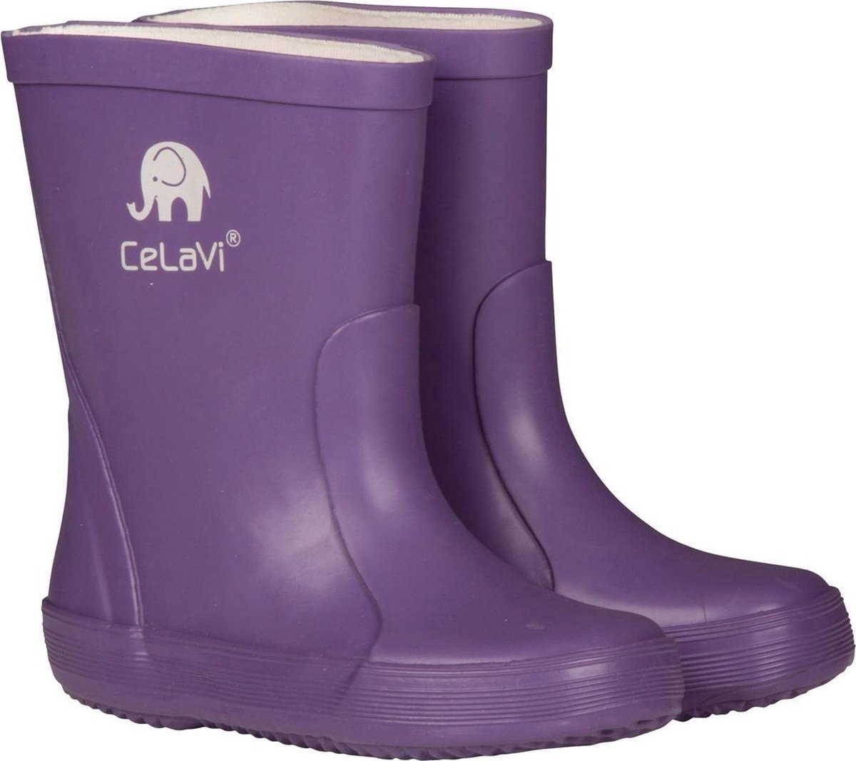 Celavi Regenlaarzen Wellies Junior Rubber Purper Maat 28