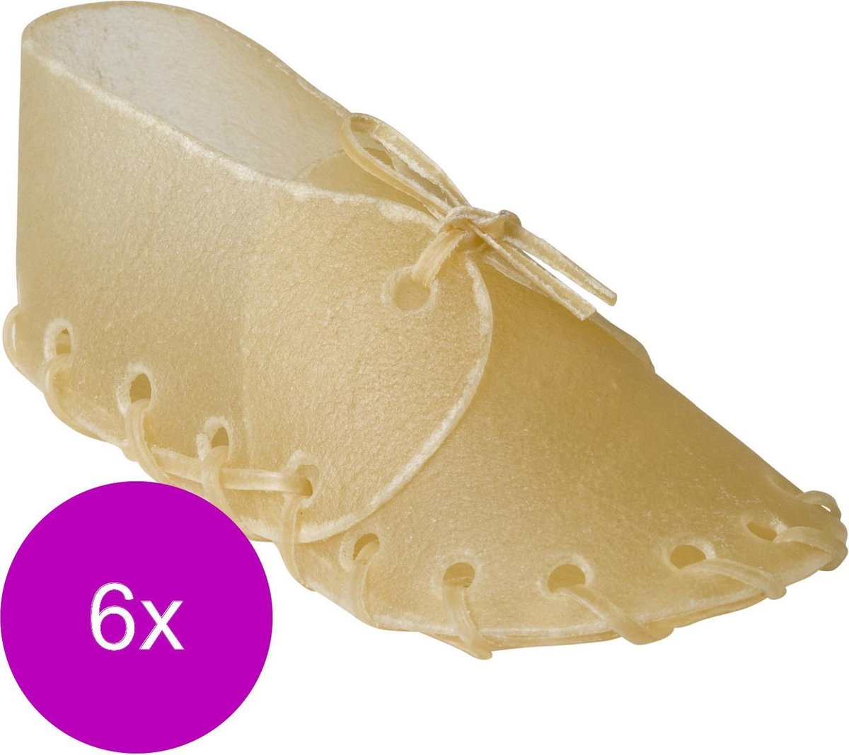 Timo Kauwschoentje - Hondensnacks - 6 x Buffelhuid 12.5 cm 2 stuks Small