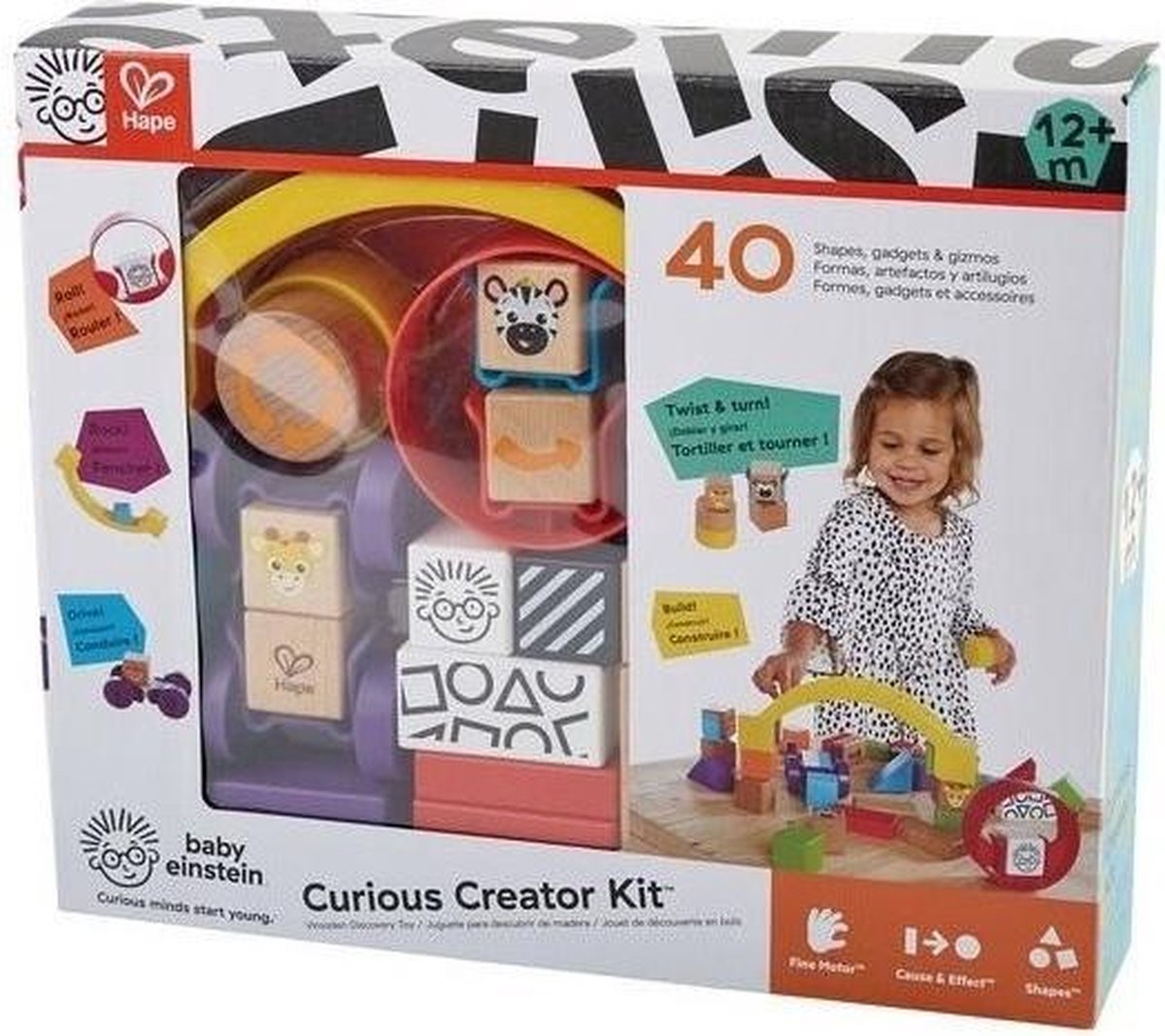 Hape Stapelblokken 40-delig