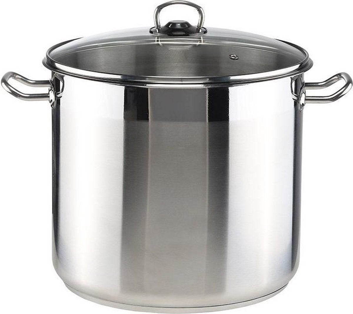 Haushalt 22057 - Soeppan - 15 liter - glazen deksel