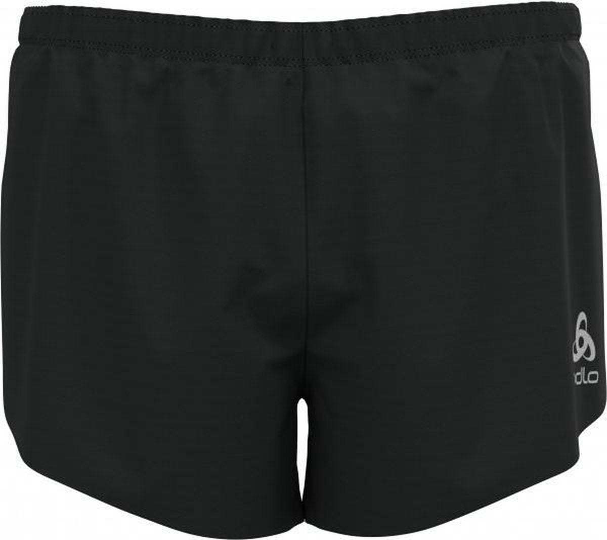 ODLO Zeroweight 3'' Split Short Heren - zwart - maat S