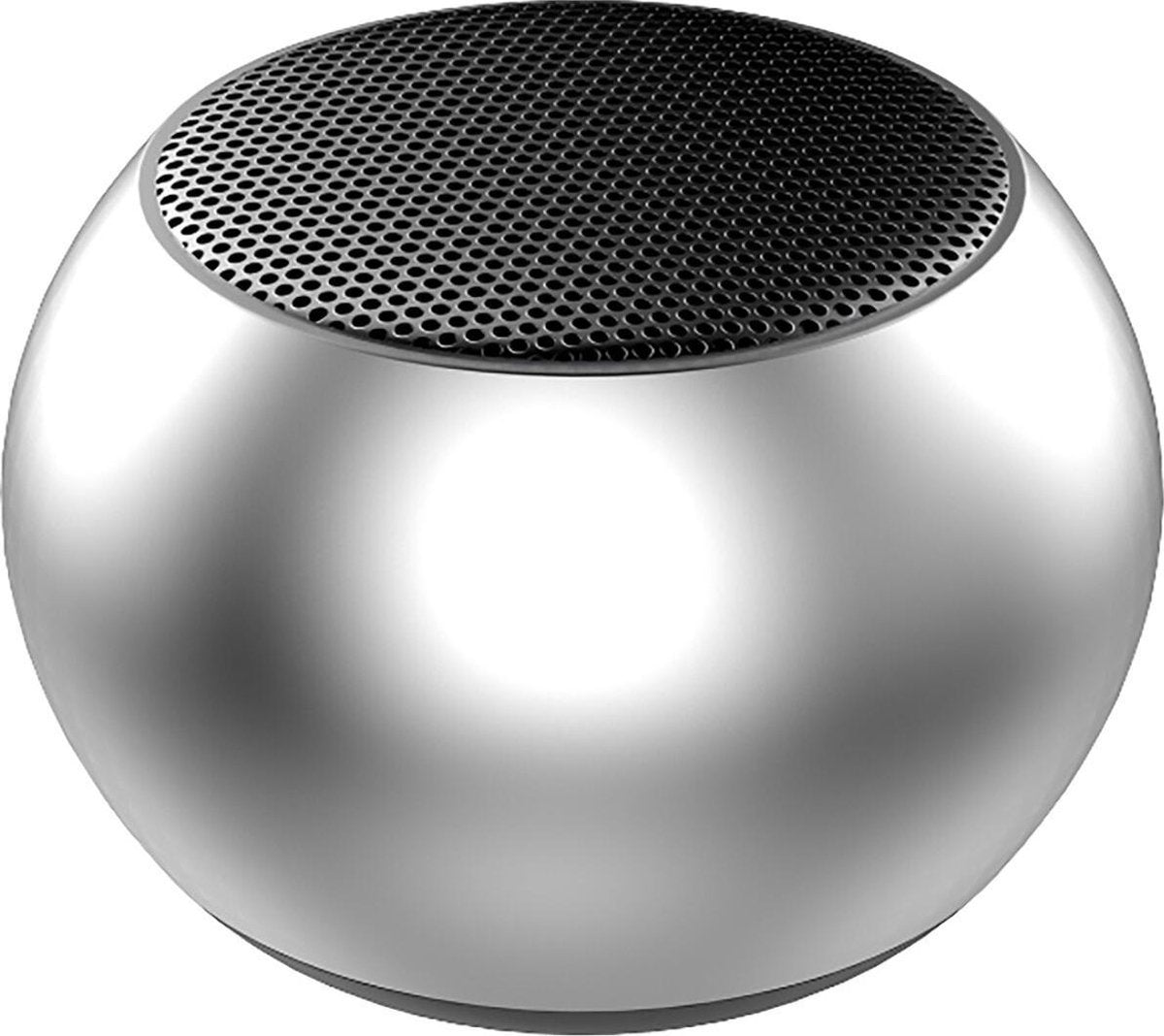 Draadloze Bluetooth Speaker - Aigi Crunci - Zilver - BSE