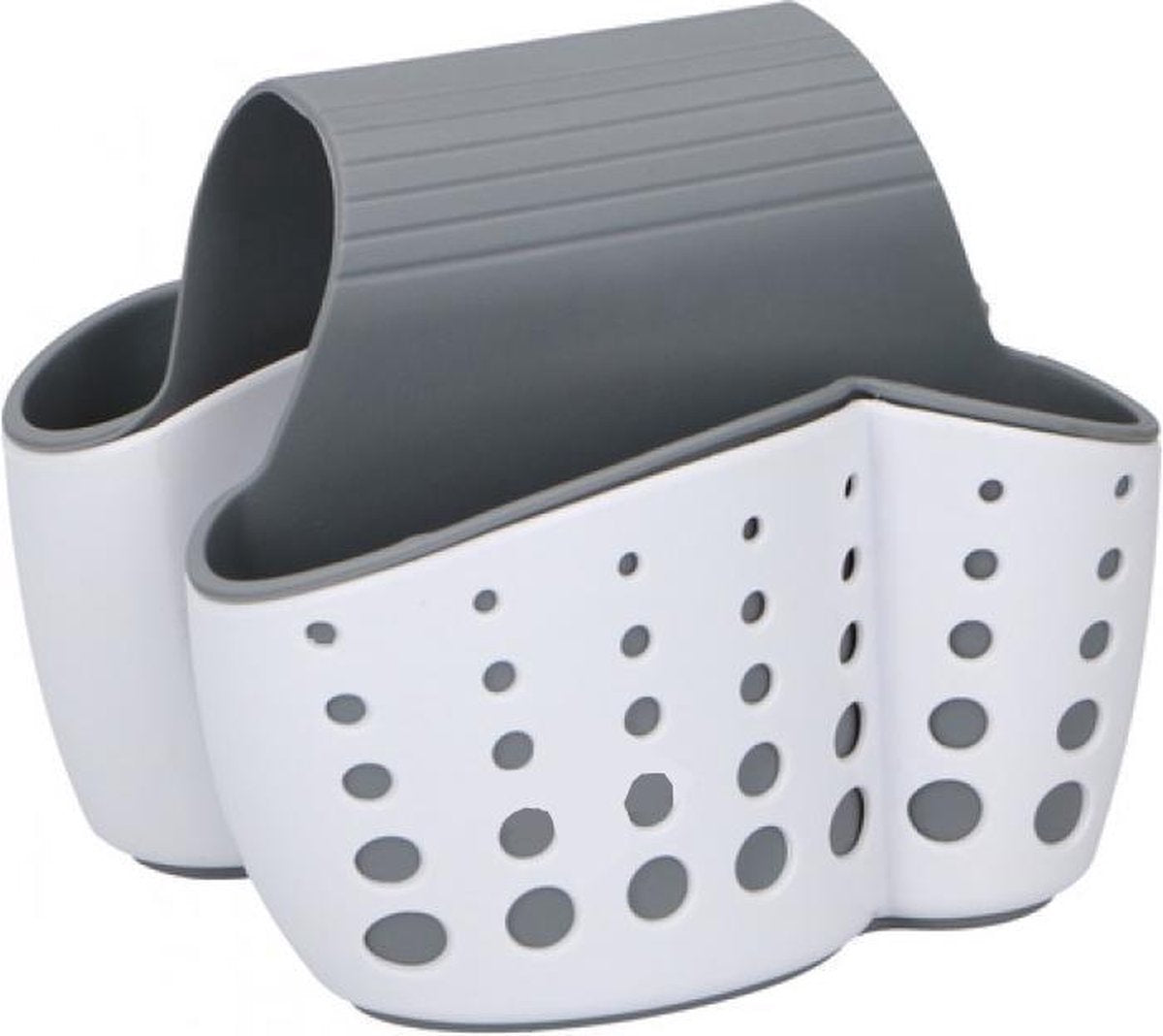 Gootsteen houder - wasbak organizer - keuken - gootsteen houder dubbel - houder voor afwasborstels - multicolor