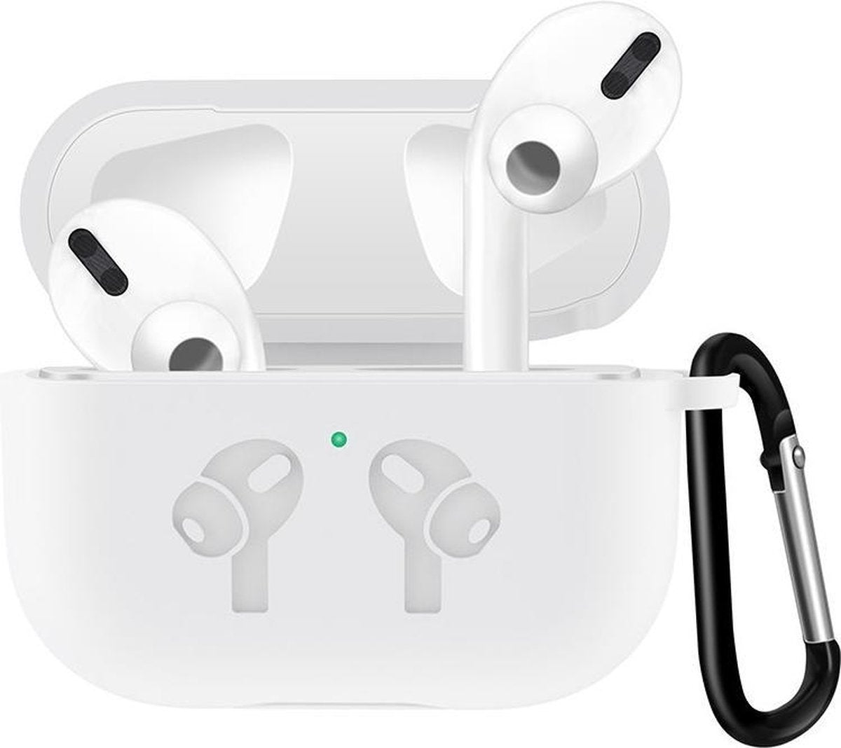 Case Cover Voor Apple Airpods Pro- Wit Watchbands-shop.nl