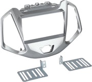 2-DIN Paneel Ford Ecosport 2014-2019 Kleur: Zilver