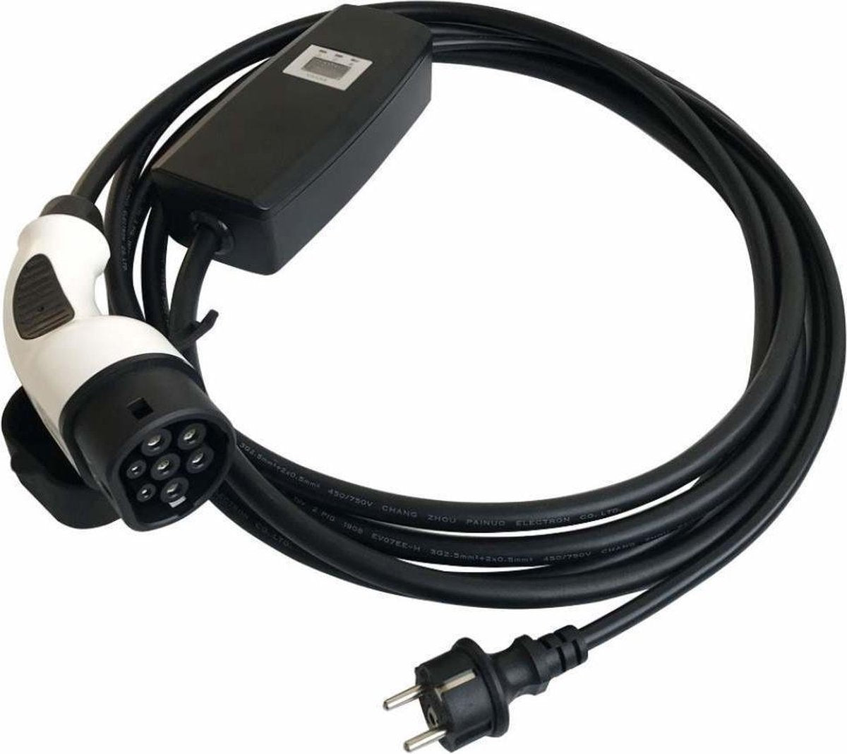 Khons Type 2 Portable Laadpunt met stekker voor normaal stopcontact | 13A