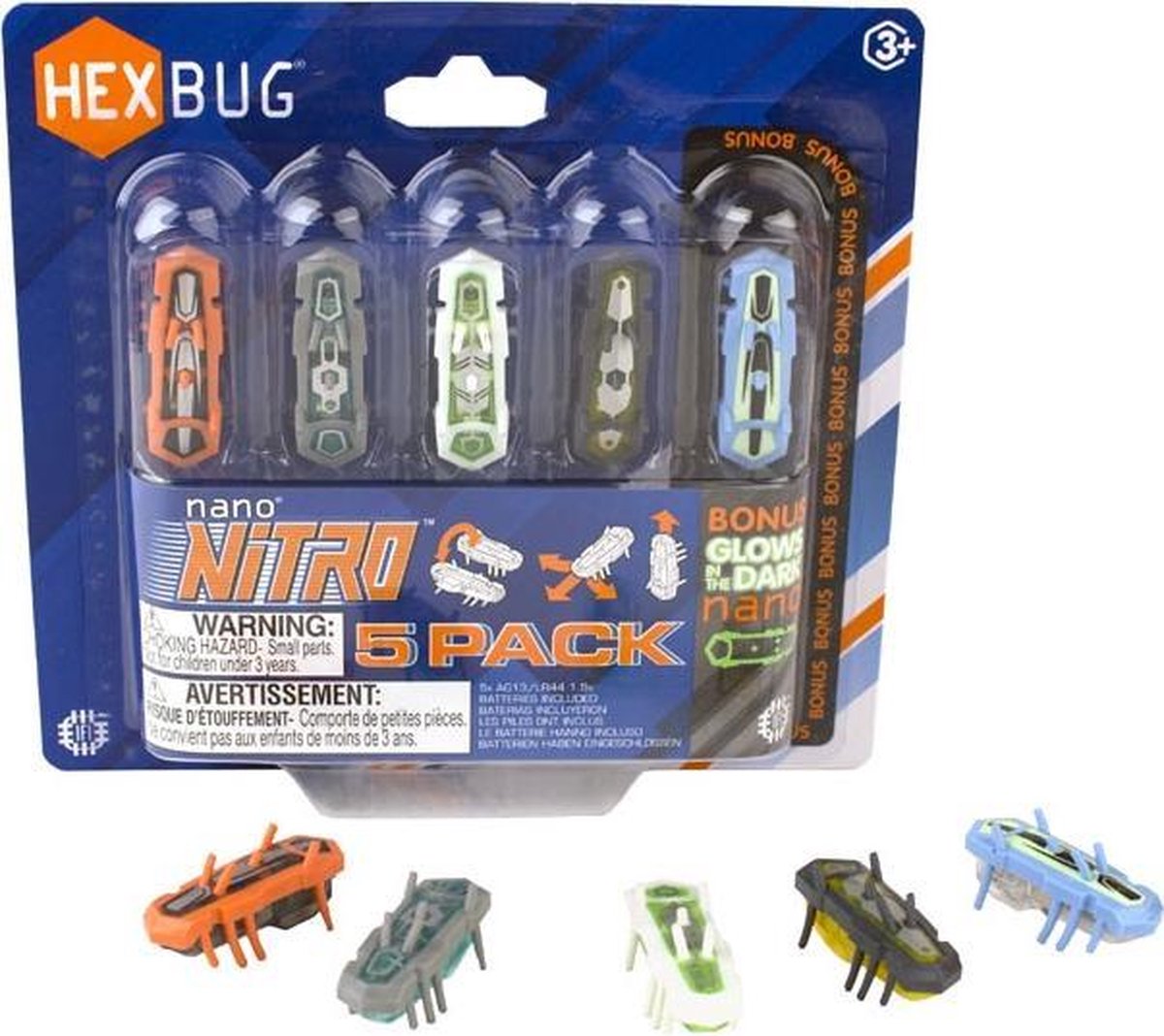 HexBug Nano Nitro 5-Pack Speelgoedrobot