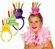 St. Tiara Happy Birthday 4 Kleuren Ass.
