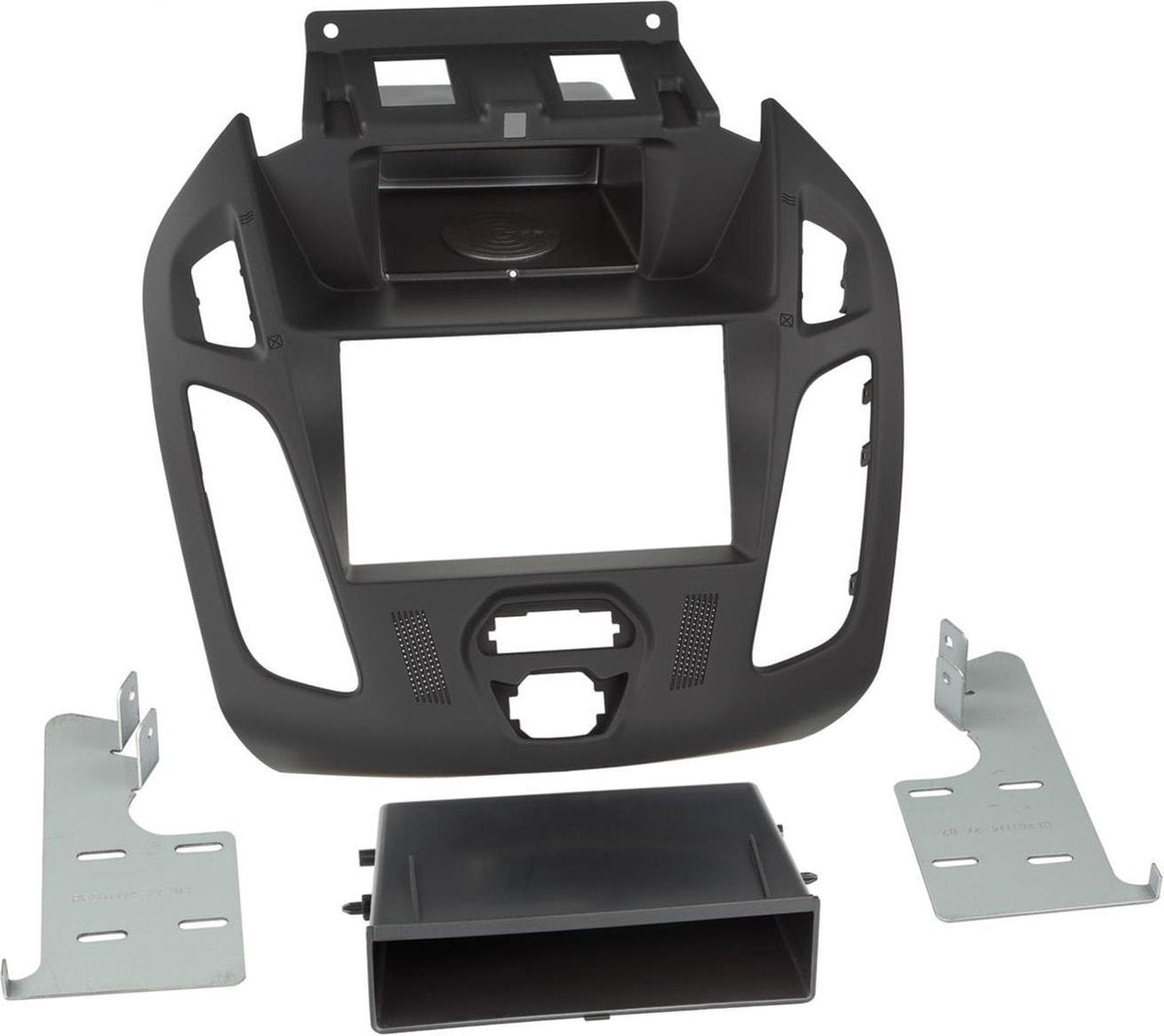 2-DIN Paneel Ford Transit Connect / Tourneo Connect 2014-2019 Kleur: Zwart