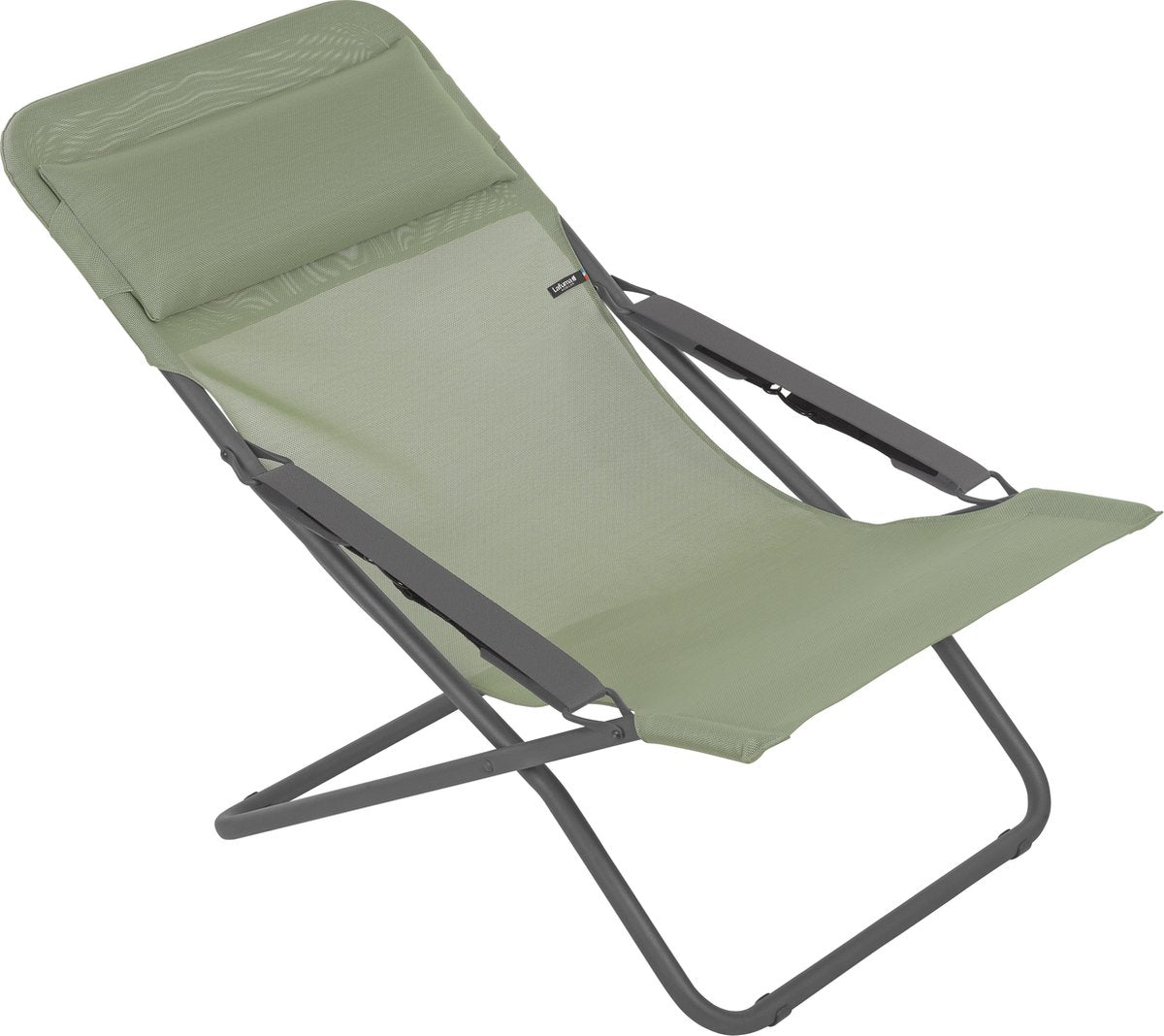 Lafuma TRANSABED Batyline® Iso Loungestoel - Inklapbaar - Verstelbaar - Moss