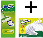 Swiffer Sweeper Vloerdoekjes -  Starterkit Deluxe met 48 navullingen