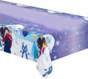PROCOS - Plastic paars Frozen tafelkleed - Decoratie > Tafelkleden