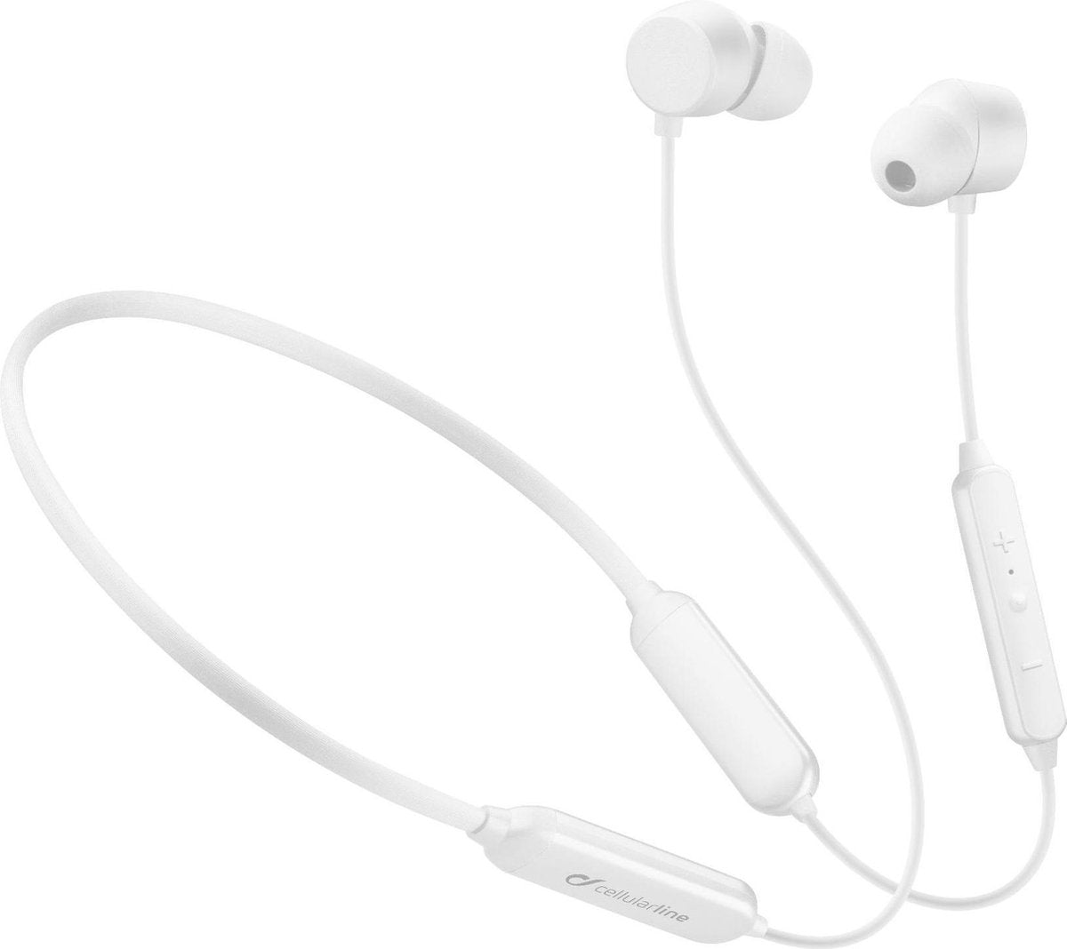 Cellularline BTNECKBFLEXW headphones/headset Neckband Wit
