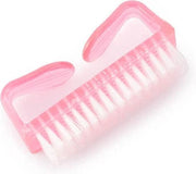 IRSA MINI Nagelborstel - Manicureborstel - stofborsteltje voor nagels - Roze (1 Stuk)
