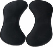 3 Paar zwart - Hielbeschermers - Zelfklevend - Voorkomt blaren - One size - Voor hakken & schoenen - Hielpijn - Hielkussen