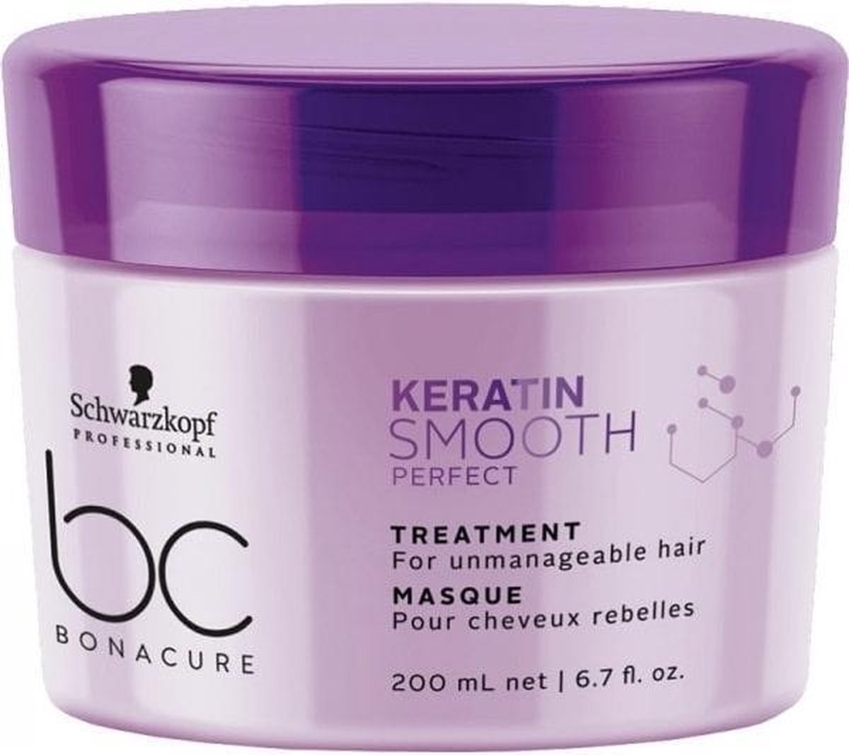 Schwarzkopf BC Bonacure Keratin Smooth Perfect Treatment haarmasker Vrouwen 200 ml