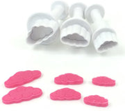 Dekofee Mini Plunger Uitsteker Wolk set/3