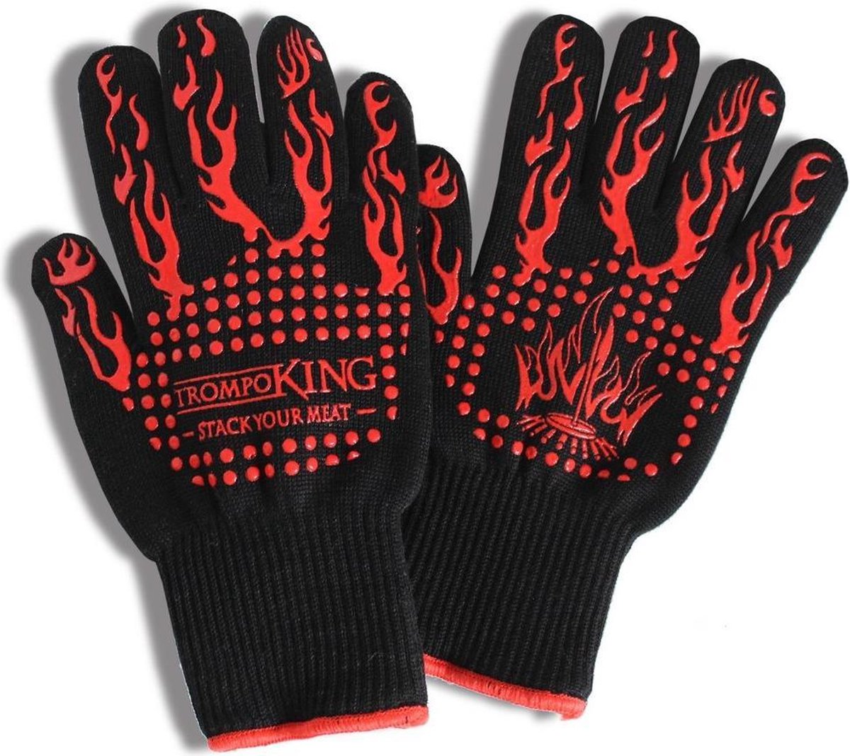 Smokeware Hittebestendige Handschoenen - 2 Stuks - Barbceuhandschoenen - Warmte Handschoen - Ovenhandschoen - BBQ Handschoenen - Ovenwanten