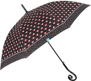Perletti Paraplu Wit Hart 89 X 102 Cm Microvezel/glasvezel